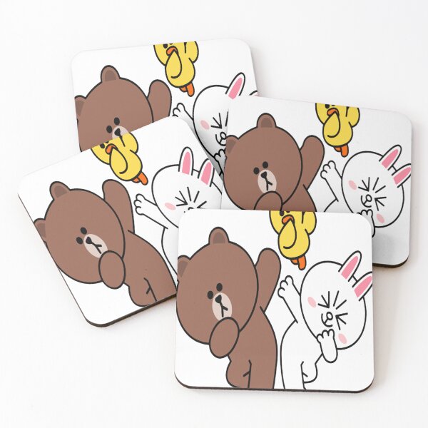 Item preview, Cute brown bear cony bunny rabbit duck dancing Classic . designed and sold by CameronBrewer1.