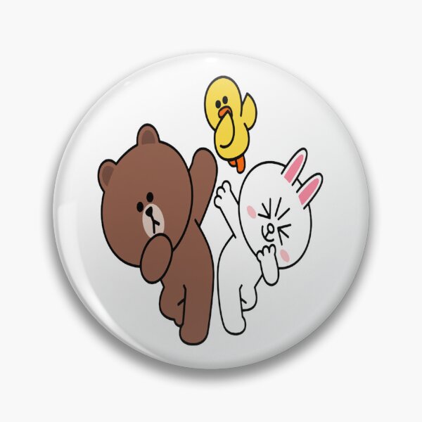 Item preview, Cute brown bear cony bunny rabbit duck dancing Classic . designed and sold by CameronBrewer1.