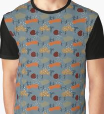 Lindy Hop till we Drop // Blue Graphic T-Shirt