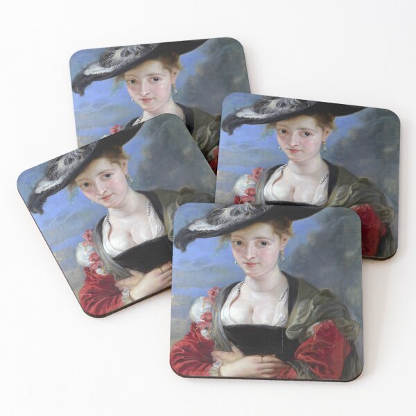 Item preview, The Felt Hat (1622-1625) - Peter Paul Rubens designed and sold by SALON DES ARTS.