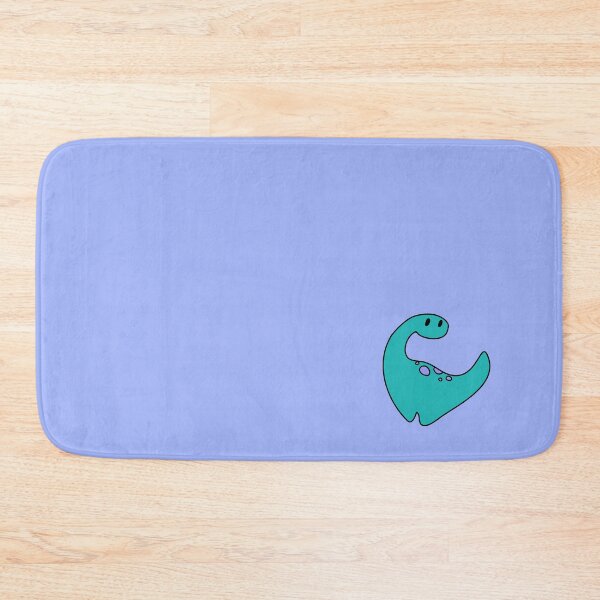 Aperçu de l'œuvre Dinosaure bleu avec fond violet créée et vendue par SerenaVisualArt.