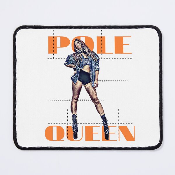 Item preview, Laura The Pole Dance Queen Attitude designed and sold by PoledanceTee.