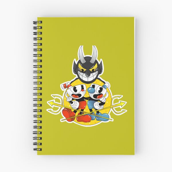 Item preview, Cuphead and Mugman with the Devil   designed and sold by inthetruthnetz.