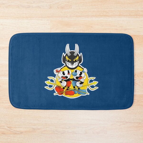 Item preview, Cuphead and Mugman with the Devil   designed and sold by inthetruthnetz.