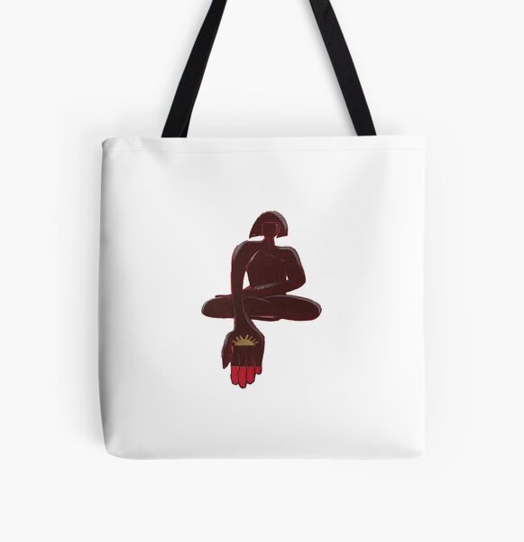 Sun meditation All Over Print Tote Bag