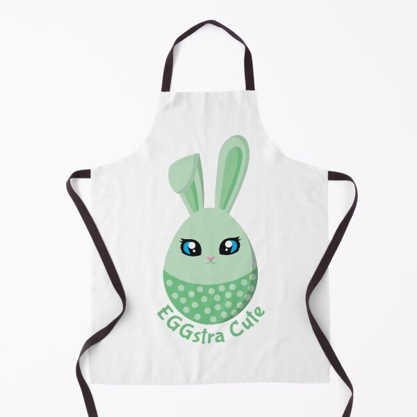 Item preview, Funny EGGstra Cute Green Easter Egg Bunny designed and sold by dass-art.