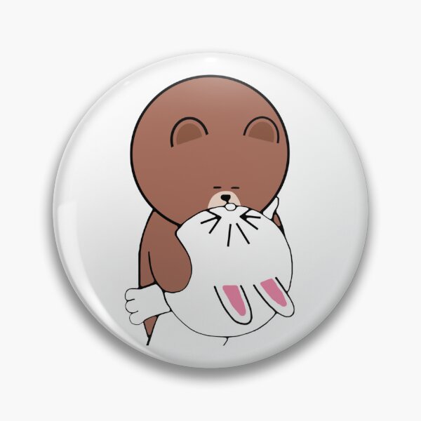 Item preview, Cute brown bear cony bunny rabbit the kiss Classic . designed and sold by CameronBrewer1.