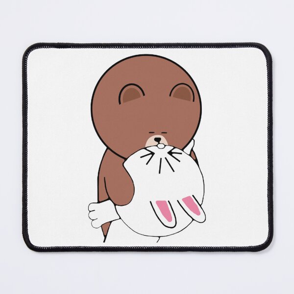 Item preview, Cute brown bear cony bunny rabbit the kiss Classic . designed and sold by CameronBrewer1.