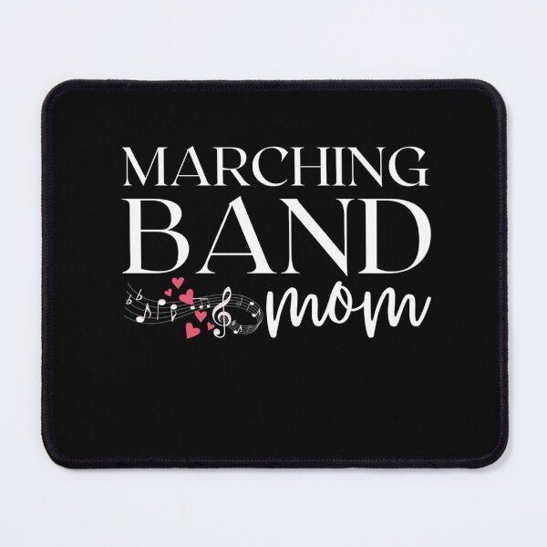 Item preview, Marching Band Mom Hearts Music Notes Hoodie designed and sold by DeringerVerile.