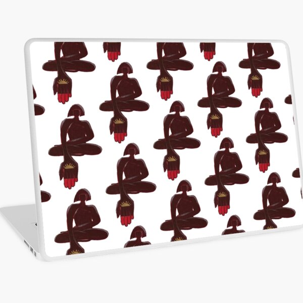 Sun meditation Laptop Skin