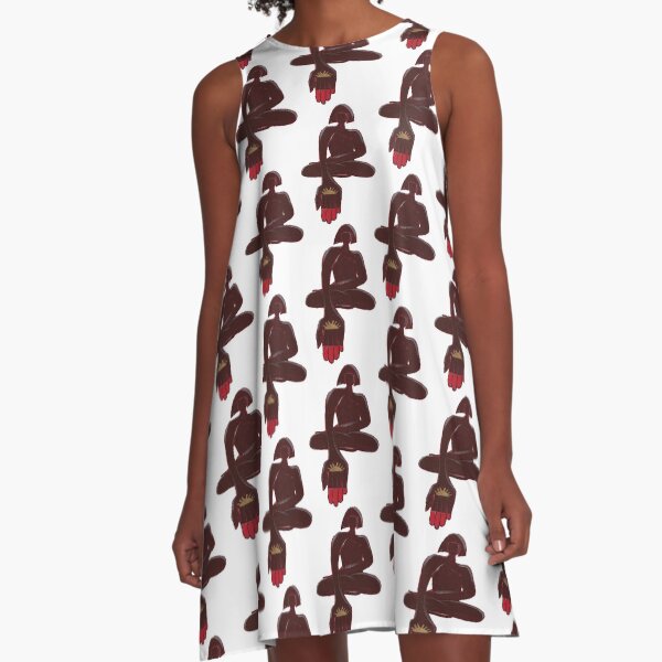 Sun meditation A-Line Dress