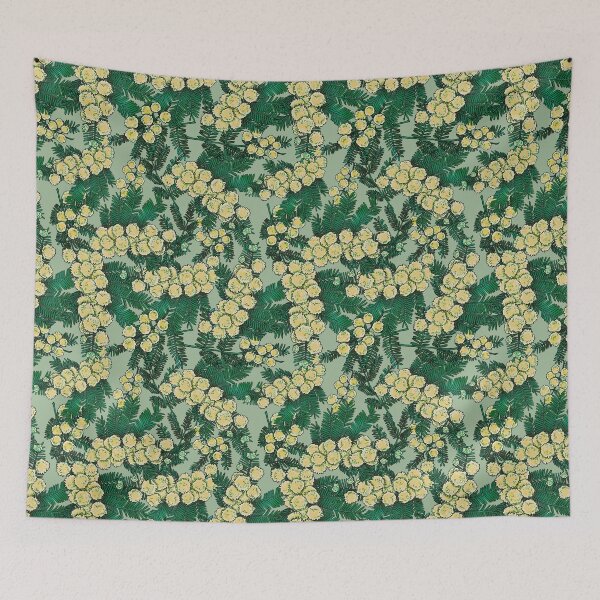 Item preview, Mimosas Yellow designed and sold by Sanna Kuusimurto.