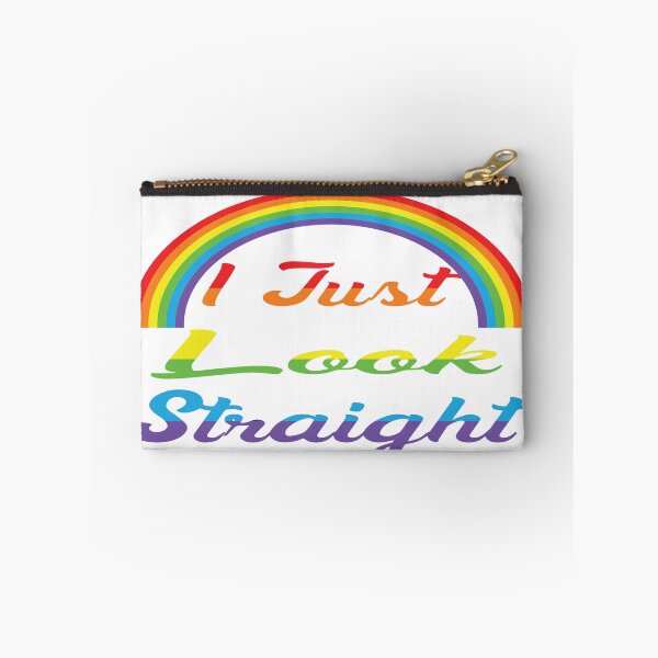 Item preview, I Just Look Straight   - Gay Pride designed and sold by MauveMoves.