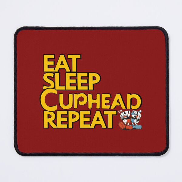 Item preview, CUPHEAD TSHIRT  EAT SLEEP CUPHEAD REPEAT   designed and sold by inthetruthnetz.