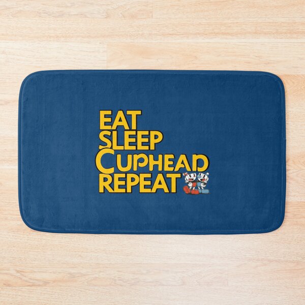 Item preview, CUPHEAD TSHIRT  EAT SLEEP CUPHEAD REPEAT   designed and sold by inthetruthnetz.