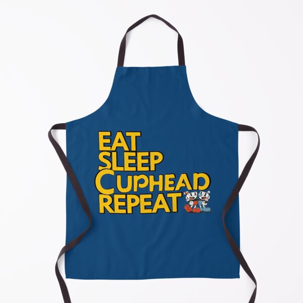 Item preview, CUPHEAD TSHIRT  EAT SLEEP CUPHEAD REPEAT   designed and sold by inthetruthnetz.