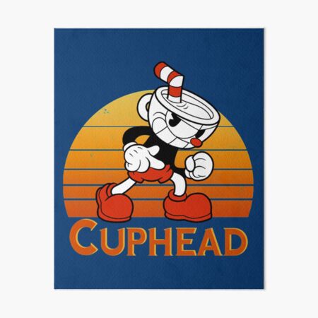 The cuphead show Art Board Print for Sale by Pini - Toon