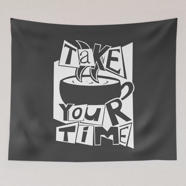 Item preview, Take your time WHITE designed and sold by MarcKira.