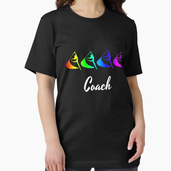 Item preview, Rainbow Color Guard Coach Flag Graphic - Marching Band T-Shirt designed and sold by BrassLear.