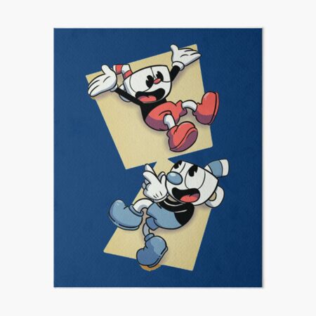 The cuphead show Art Board Print for Sale by Pini - Toon