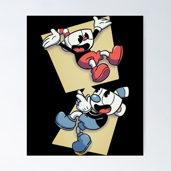 The cuphead show Art Board Print for Sale by Pini - Toon