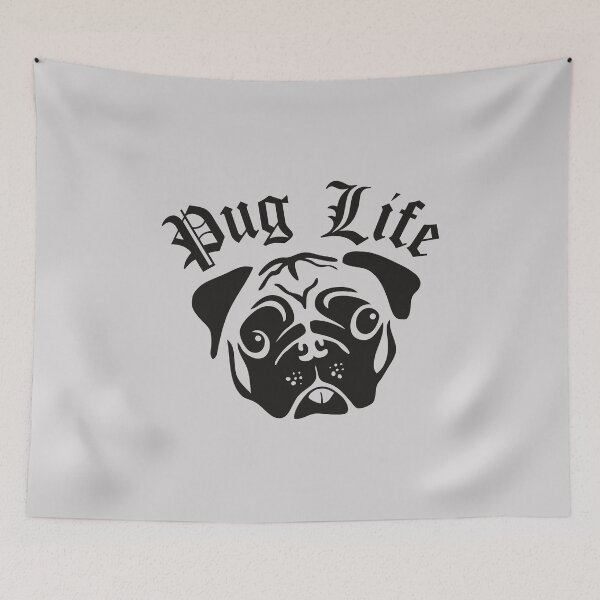 Item preview, Pug Dog Pug Life (Like Thug Life) graphic designed and sold by peterpaz.