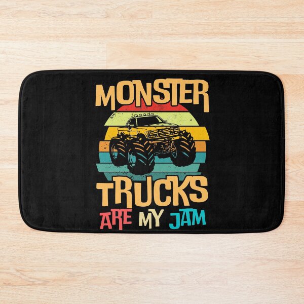 Item preview, Monster Trucks Are My Jam - Retro Vintage Sunset Monster Truck designed and sold by ohmier.