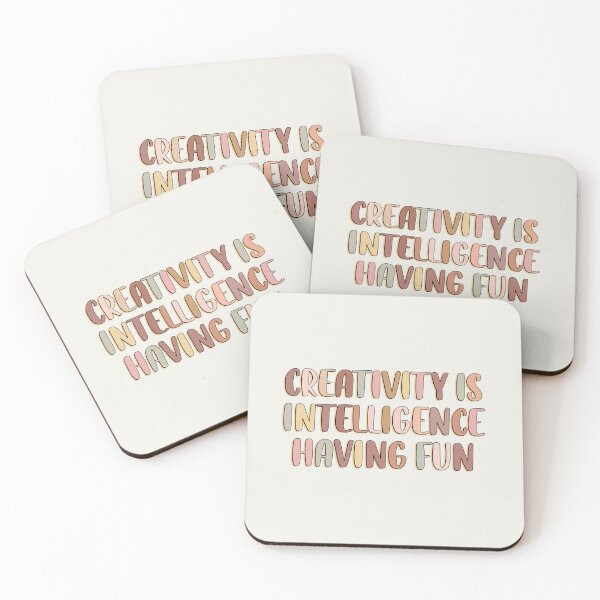 Item preview, Creativity is intelligence having fun designed and sold by Mandala & More.