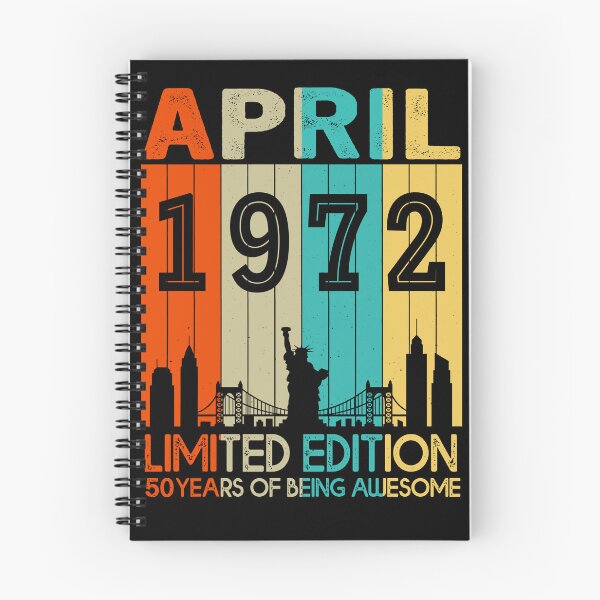 Item preview, April 1972 Limited Edition 50 Years Of Being Awesome designed and sold by AraJordeStore.