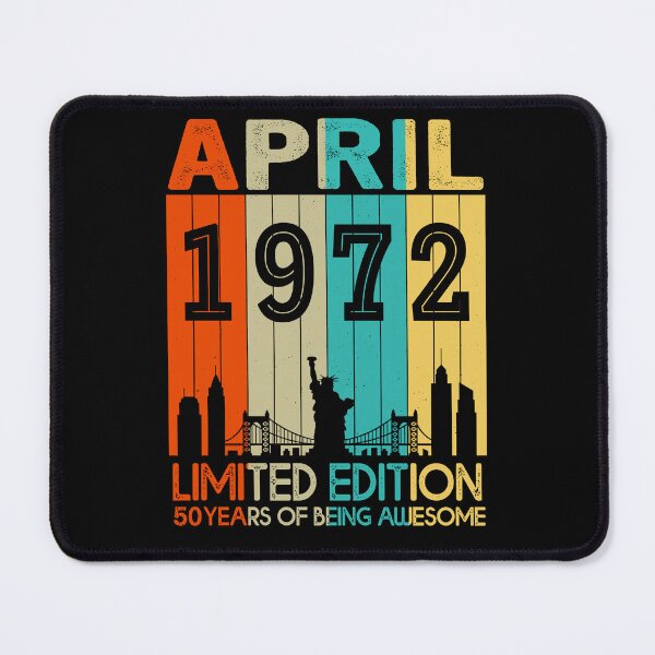 Item preview, April 1972 Limited Edition 50 Years Of Being Awesome designed and sold by AraJordeStore.
