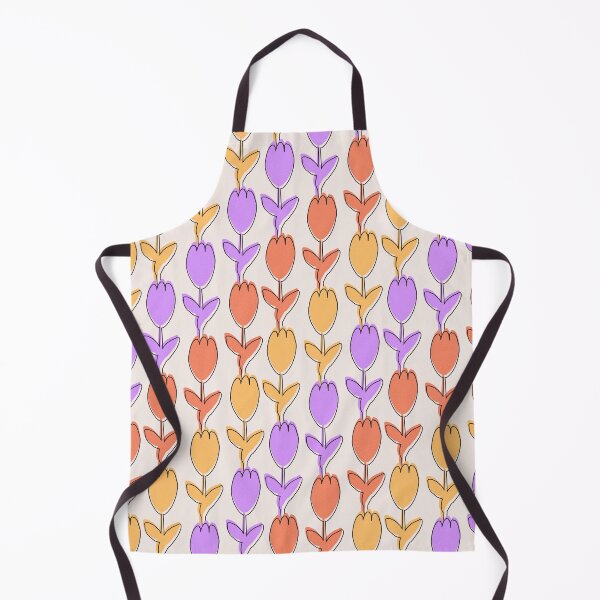 Item preview, Abstract Tulips in Bloom Pattern designed and sold by nouveaudecor.