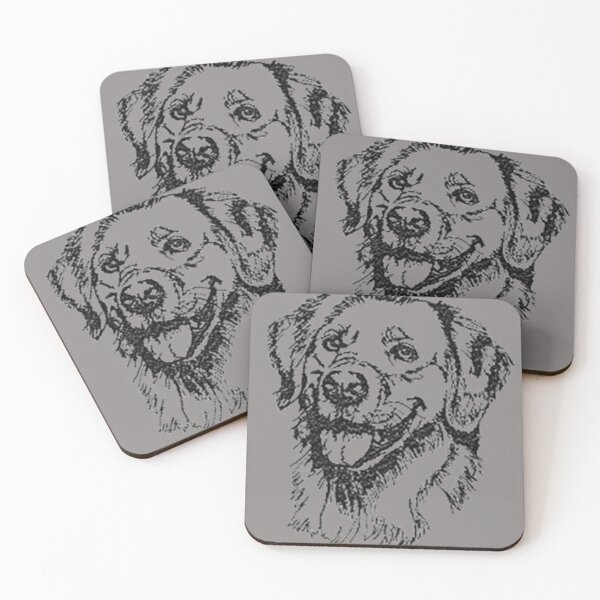 Item preview, Machine Embroidery, Monochrome Labrador, Cute Labrador For Dog Lover, Stitch crafting, unique embroidered art designed and sold by RudolphBarnard.