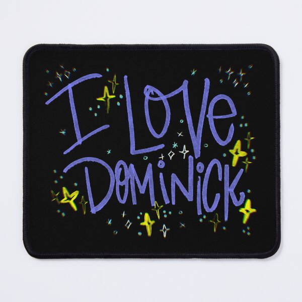 Item preview, I LOVE DOMINICK NAME PURPLE designed and sold by GIVENGRACE.ART.