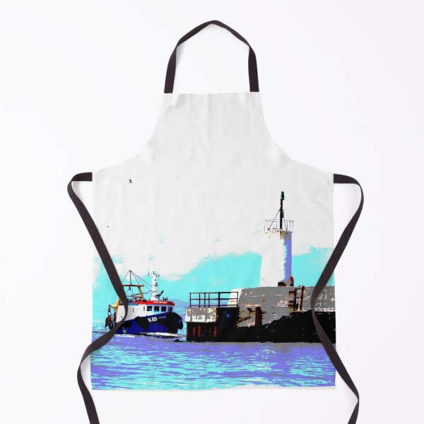 Item preview, Boat at Girvan  designed and sold by derbyshireduck.