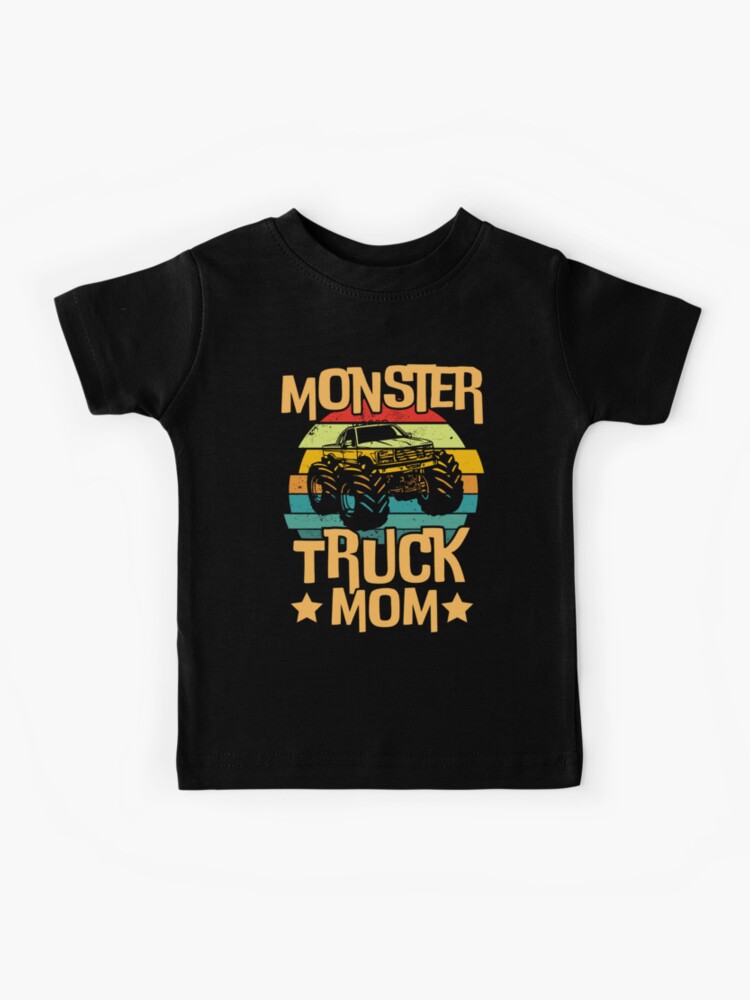 Retro Vintage Monster Truck Retro Sunset Gift For Boys Kids T-Shirt Retro Vintage Monster Truck Retro Sunset Gift For Boys Kids T-Shirt