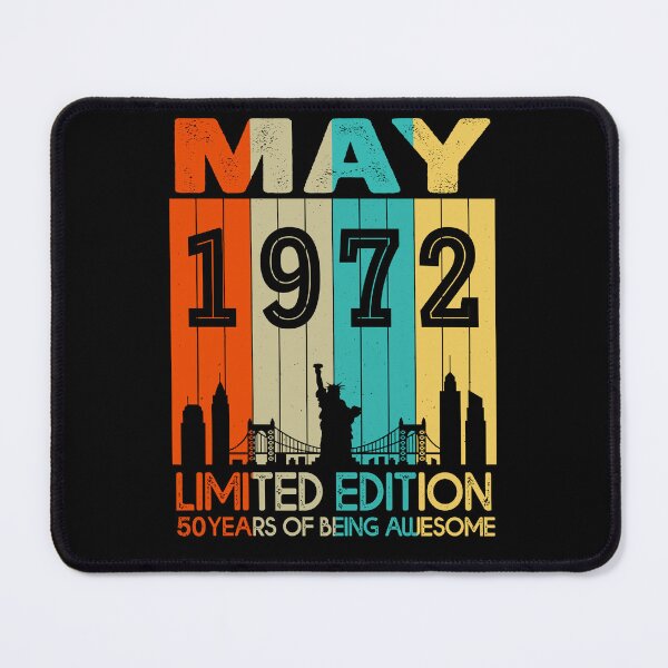 Item preview, May 1972 Limited Edition 50 Years Of Being Awesome designed and sold by AraJordeStore.