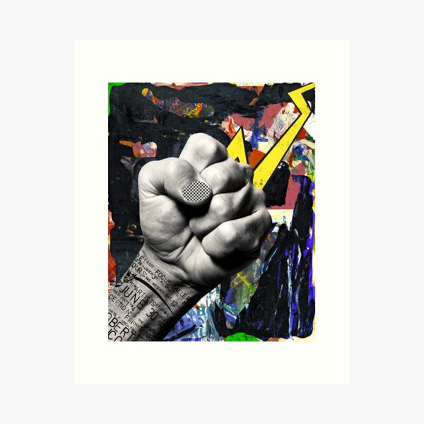 Sucker punch Art Print