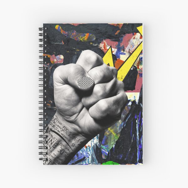 Sucker punch Spiral Notebook