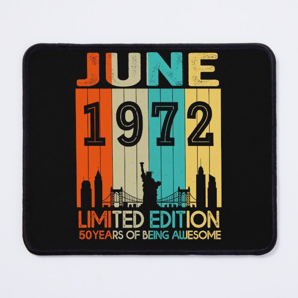 Item preview, June 1972 Limited Edition 50 Years Of Being Awesome designed and sold by AraJordeStore.
