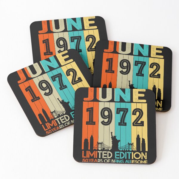 Item preview, June 1972 Limited Edition 50 Years Of Being Awesome designed and sold by AraJordeStore.