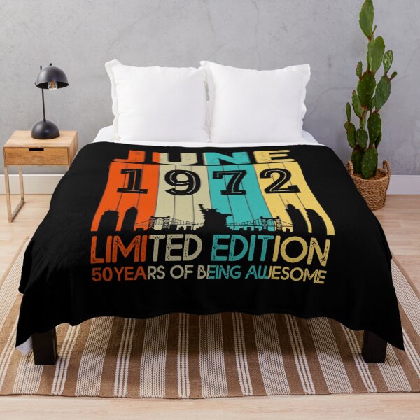 Item preview, June 1972 Limited Edition 50 Years Of Being Awesome designed and sold by AraJordeStore.