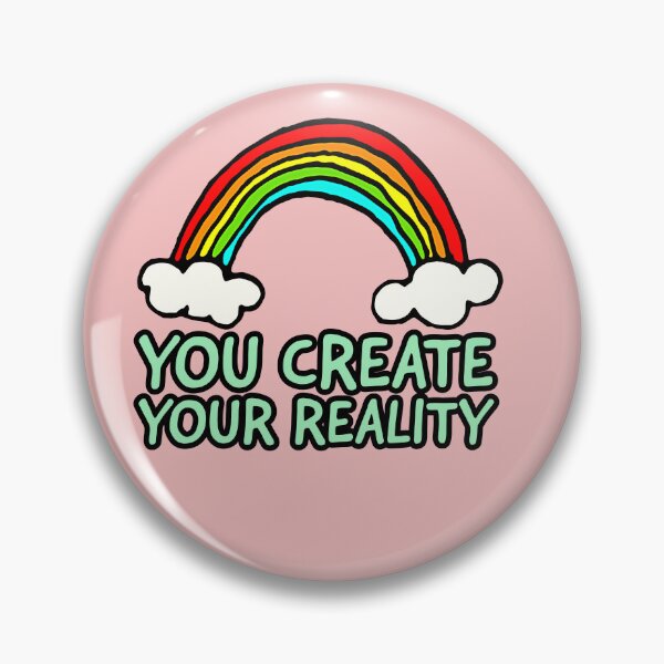 Item preview, You create your reality | Law of attraction quote designed and sold by Theleochick.