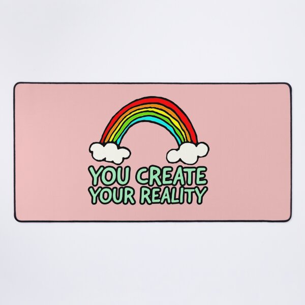 Item preview, You create your reality | Law of attraction quote designed and sold by Theleochick.