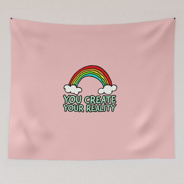 Item preview, You create your reality | Law of attraction quote designed and sold by Theleochick.