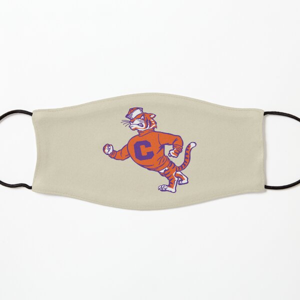 Vintage Walking Angry Tiger - Clemson Kids Mask