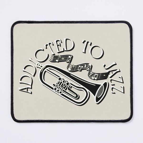Item preview, Addicted To Jazz, Cool Trumpet Jazz Design For Jazz Lovers designed and sold by TrulyEpoque.