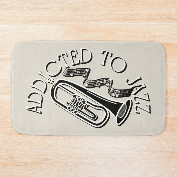 Item preview, Addicted To Jazz, Cool Trumpet Jazz Design For Jazz Lovers designed and sold by TrulyEpoque.