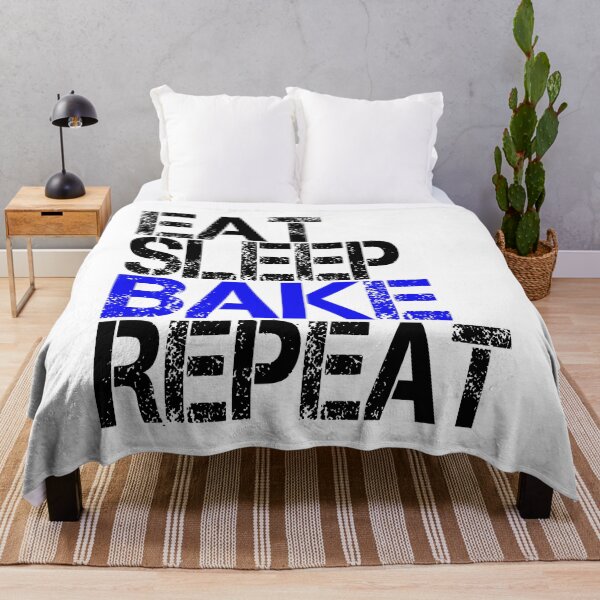 Item preview, Eat Sleep Bake Repeat, Grunge designed and sold by ACC .
