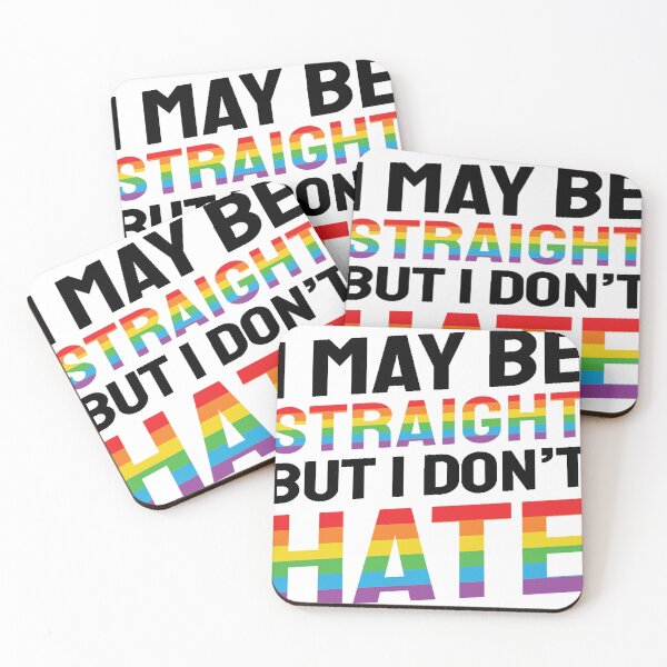 Item preview, I May Be Straight But I Don't Hate - Gay Pride designed and sold by MauveMoves.