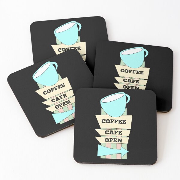 Item preview, Coffee Cafe Open Vintage Sign designed and sold by LisWilliams.